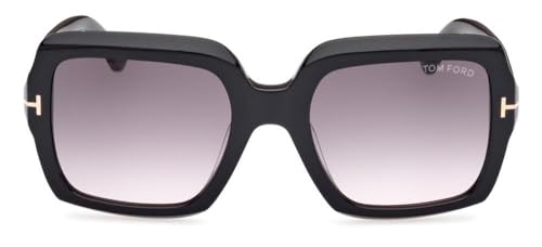 Tom Ford Women's Kaya Gradient Square Cat Eye Sunglasses - Black, 54mm