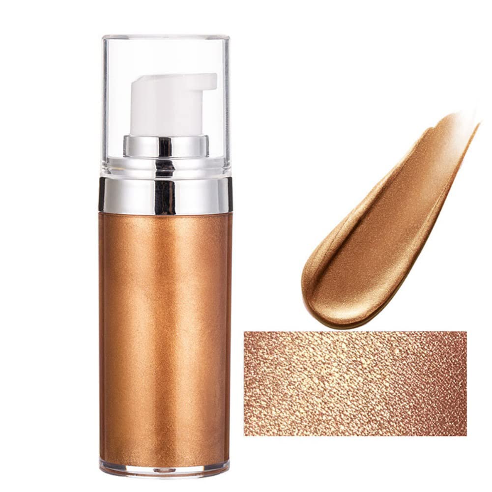 Face Body Long Lasting Smooth Liquid Highlighter Stick Shimmer Body Shimmer Oil
| Liquid Bronzer for Face Body Glitter